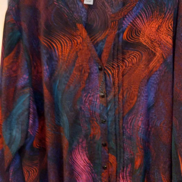 Cardigans Plus Size Blouse - Picture 2 of 6